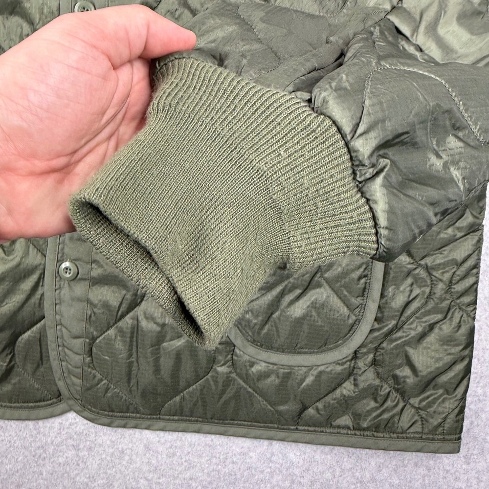 Alpha Industries M-65 Field Coat Liner Mens 4XL Green Quilted ALS/92 Jacket - Picture 5 of 15